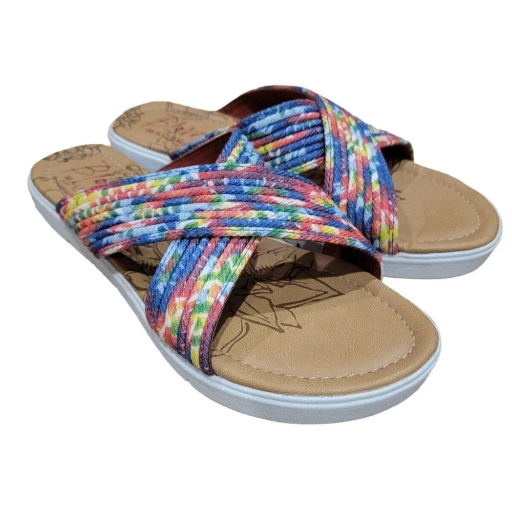 Blowfish Malibu Kids Youth Girl's Brielle-K Tie-Dye Slide Sandals Size 5